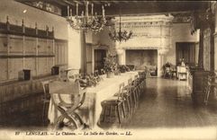 VINTAGE POSTCARD Langeais the Castle the Room Of the Guards