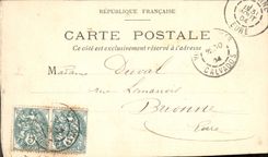 CPA Chateau D'Azay Le Rideau