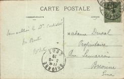 CPA Panorama De Fontarabie D'Hendaye De Behobie Ile Des Faisans et de la chaine des Pyrenees