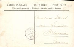 VINTAGE POSTCARD Dimension Hendaye the Money the Casino And the Beach