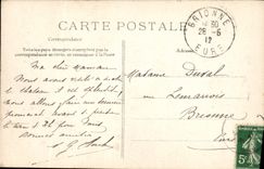 CPA Foret De Fontainebleau Avant La Curee Chasse a courre Chiens