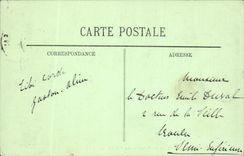 VINTAGE POSTCARD Fontainebleau the Palate the Library