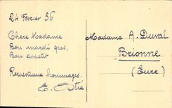 VINTAGE POSTCARD Paris Church Saint Vault