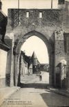 CPA Trie Chateau La porte et route nationale 