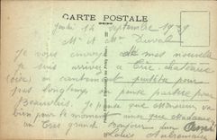 La POSTAL de la VENDIMIA clasifica el castillo el camino de la puerta y de tronco