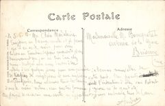 La POSTAL Palais de la VENDIMIA de Compiegne Chambre tiene Coucher del emperador 1r de Napoleon