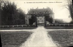 CPA St Omer En Chaussee Chateau de Monceaux