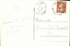 VINTAGE POSTCARD Castle De Pierrefonds In Ruins