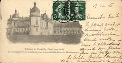 CPA Chateau de Chantilly 
