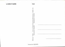 MODERN CARD the Seine and Marne