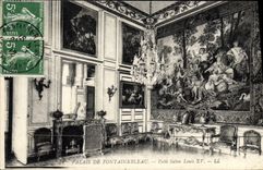 CPA Foret de Fontainebleau Petit Salon Louis XV