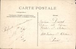 VINTAGE POSTCARD Dammarie the Lilies Ruins of the Abbey Of the Lily