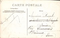 VINTAGE POSTCARD Drill of Fontainebleau Rock of Proserpine
