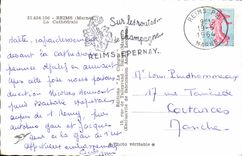 CPM Reims La Cathedrale