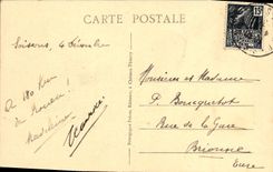 VINTAGE POSTCARD Soissons the Cathedral