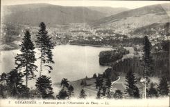 VINTAGE POSTCARD Gerardmer Panorama Taken of the Observatory of Pheny
