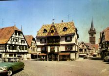 MODERN CARD Picturesque Obernai Maison Places Etoile