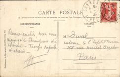 VINTAGE POSTCARD Cannes the Port and the Mount Knight Boats