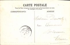 VINTAGE POSTCARD Dauphine Line of Walls Passage of Rivoire has Pic on Drac and the MT Switches