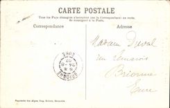 CPA Dauphine Environs de la Grave Roche Meane et la grande ruine