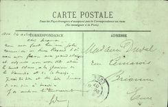 VINTAGE POSTCARD Dauphine Meije Seen of the road of Chaselay