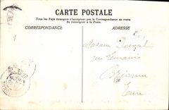 CPA L'un des lacs de Laffrey Barque