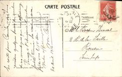 CPA Grenoble Vue Generale et la Chaine des Alpes