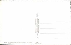 MODERN CARD Holy Dalmas De Tende the convent