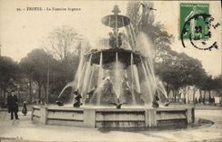CPA Troyes La Fontaine Argence