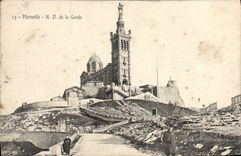CPA Marseille ND De la Garde