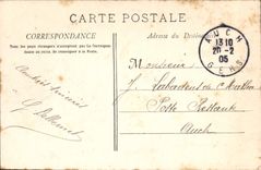 CPA Marseille Le Palais Longchamp
