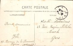 CPA Pezenas Porte Monamentel Chateau de Larzac