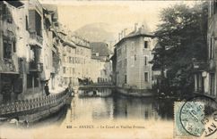 CPA Annecy Le Canal et Vieilles Prisons