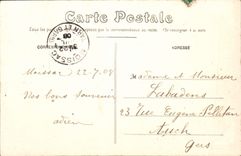 VINTAGE POSTCARD Moissac Church St Martin