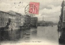 VINTAGE POSTCARD Castres Seen On Agout