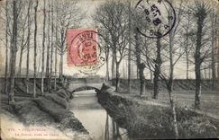 VINTAGE POSTCARD Cuq Roulza Girou close to Cadiz