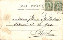 Monumento de la POSTAL de la VENDIMIA Niza del centenario