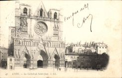 CPA Lyon La Cathedrale Saint Jean