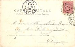 VINTAGE POSTCARD Surroundings De Royan Pontaillac the Beach Seen of Otrada