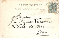 VINTAGE POSTCARD Surroundings De Royan Beach and cabins of St Georges