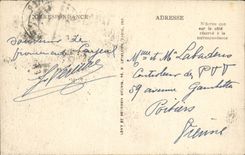 VINTAGE POSTCARD Cayeux the Hour of the bath