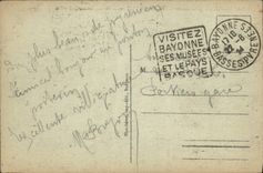 CPA Biarritz La Grande Plage et le Casino Municipal