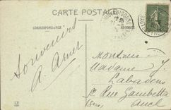 VINTAGE POSTCARD Vic Bigorre the New one