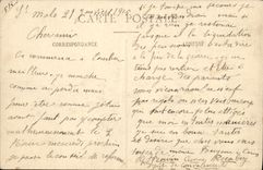 VINTAGE POSTCARD Holy Malo Seen from of the walls the Casino public gardens