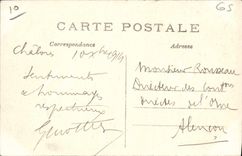 CPA Soissons Maison detruite par un obus Militaria