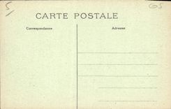 VINTAGE POSTCARD St Quentin Trading house Militaria