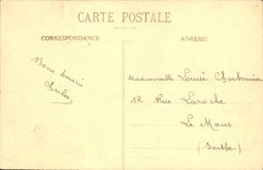 VINTAGE POSTCARD Holy Malo View Boats