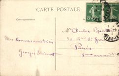 Destructor 237 del St Nazario de la POSTAL de la VENDIMIA adentro antes del puerto en los caminos el almirante Aube