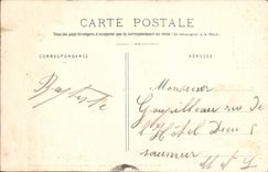 POSTAL de la VENDIMIA en Sables d'Olonne el folklore de Sablaise