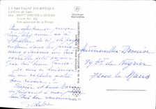 MODERN CARD Holy Brevin the Ocean View of the beach